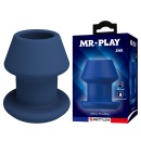 Plug analny Jack z otwartym kanałem - 7,7 cm - 1