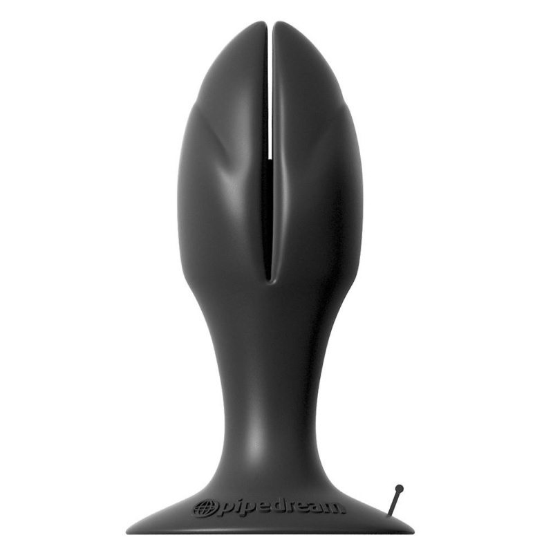 Rozszerzacz odbytu AFC Insta-Gaper Black z otwieraną końcówką i przyssawką, silikon, wkładka 9,5 cm, szerokość 4–8,5 cm - 6