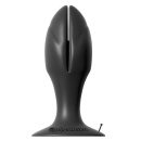 Rozszerzacz odbytu AFC Insta-Gaper Black z otwieraną końcówką i przyssawką, silikon, wkładka 9,5 cm, szerokość 4–8,5 cm - 6