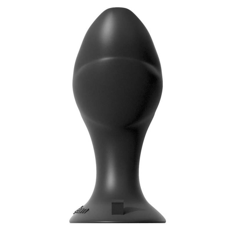 Rozszerzacz odbytu AFC Insta-Gaper Black z otwieraną końcówką i przyssawką, silikon, wkładka 9,5 cm, szerokość 4–8,5 cm - 7