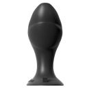 Rozszerzacz odbytu AFC Insta-Gaper Black z otwieraną końcówką i przyssawką, silikon, wkładka 9,5 cm, szerokość 4–8,5 cm - 7