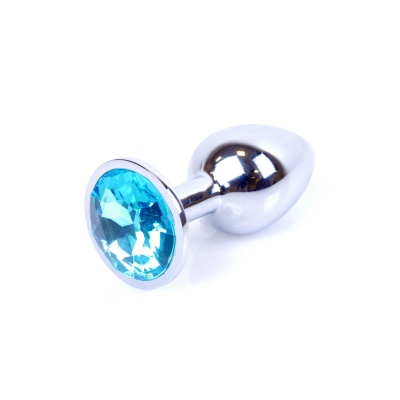 Plug-Jewellery Silver PLUG- Light Blue - 1