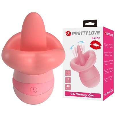 Kylee - stymulator łechtaczki z funkcją lizania, 10 trybów, TPE, 116 x 72 x 71 mm - 1