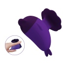 Mini wibrator Dolphin 6,4 cm, silikonowy - 2