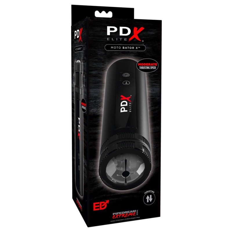 Masturbator automatyczny PDX Elite Moto Bator X – 5 prędkości, TPR, 25 cm, głębokość 8,5 cm - 1