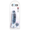Dildo KCC 7 z jądrami i przyssawką, 20,3 cm - 1