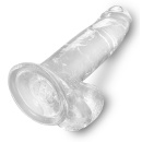 Dildo KCC 7 z jądrami i przyssawką, 20,3 cm - 6