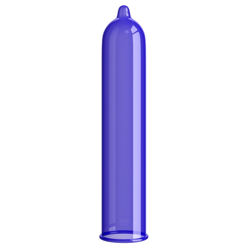 Prezerwatywy Pasante Blueberry Blast 144 sztuki – Smak jagodowy, lateks, szerokość 53 mm - 4