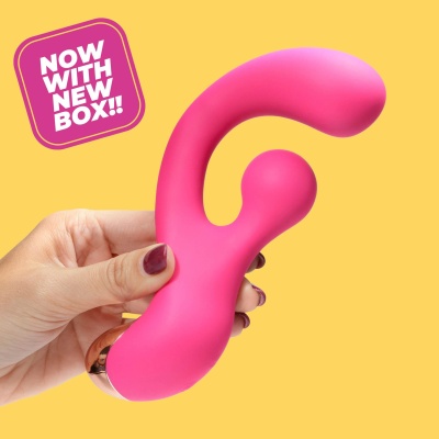Wibrator Pleaser z rotacyjną stymulacją 17,7 cm, jasnoróżowy - 1 2