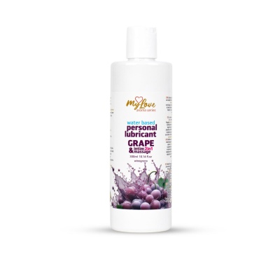 Preparat do masażu i intymny 2w1 Aroma Series Winogrono 300ml - 1