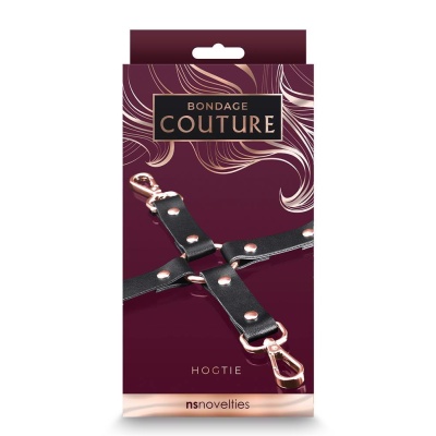 BONDAGE COUTURE HOG TIE BLACK - 1