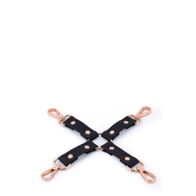 BONDAGE COUTURE HOG TIE BLACK - 1 2