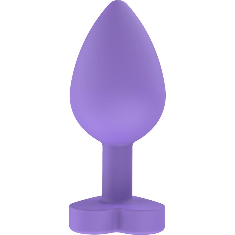 Korek analny Secret Entrance – stożkowy, z sercową podstawą, 10,5 cm - 8