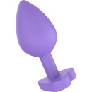 Korek analny Secret Entrance – stożkowy, z sercową podstawą, 10,5 cm - 10