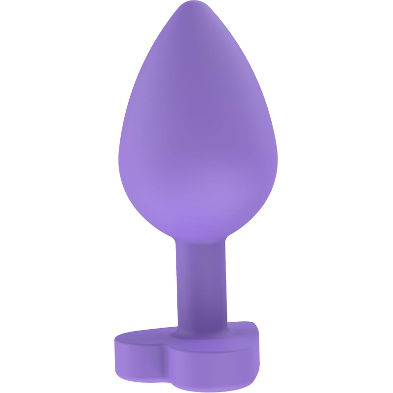 Korek analny Secret Entrance – stożkowy, z sercową podstawą, 10,5 cm - 18