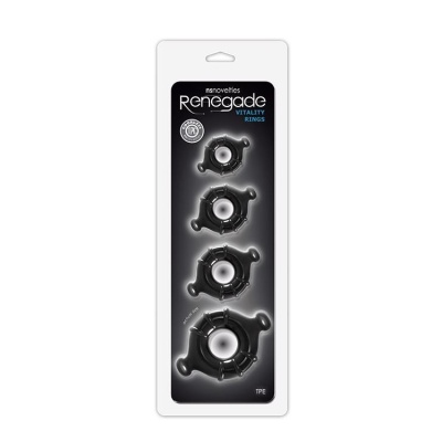 RENEGADE VITALITY RINGS BLACK - 1