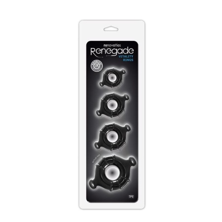 RENEGADE VITALITY RINGS BLACK - 1