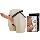 Uprząż LONDON z dildo hollow 16,8 cm - 1