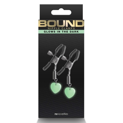 BOUND NIPPLE CLAMPS G3 GUNMETAL - 1