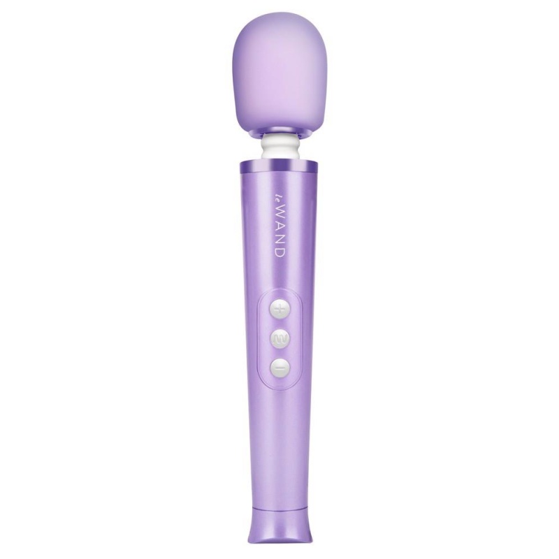 Masażer Le Wand Petite Violet – elastyczna szyjka, 10 prędkości, 6 wzorców wibracji, długość 25,4 cm - 2