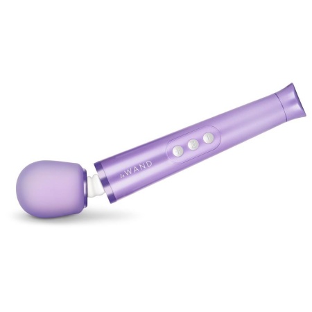 Masażer Le Wand Petite Violet – elastyczna szyjka, 10 prędkości, 6 wzorców wibracji, długość 25,4 cm - 3