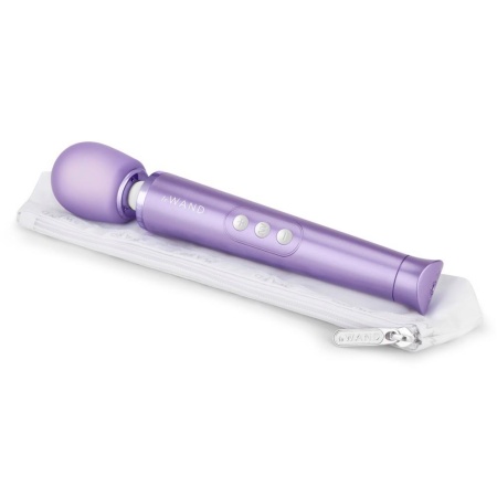 Masażer Le Wand Petite Violet – elastyczna szyjka, 10 prędkości, 6 wzorców wibracji, długość 25,4 cm - 7