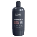 Masturbator PDX Plus Shower Therapy Soothing Scrub z rękawem Fanta Flesh i regulacją podciśnienia, 20,7 cm - 3