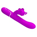 Wibrator Butterfly Clit Vibrator Pink - 7 trybów wibracji, 7 trybów stukania, 4 tryby kiwania, opakowanie 290×105×65 mm - 6