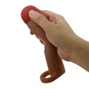 Nakładka na penisa Hani z teksturą, 18 cm - 3