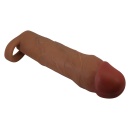 Nakładka na penisa Hani z teksturą, 18 cm - 5