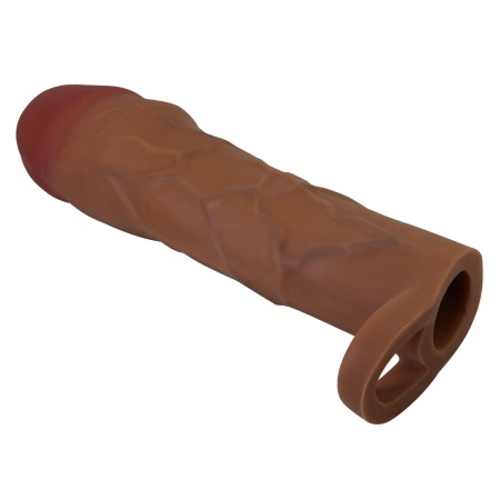 Nakładka na penisa Hani z teksturą, 18 cm - 6