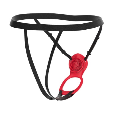 Teazers - Wearable Clitoral Stimulator Harness - Red - 1