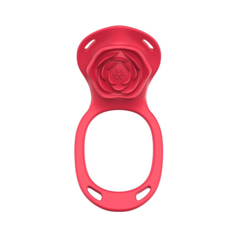 Teazers - Wearable Clitoral Stimulator Harness - Red - 4