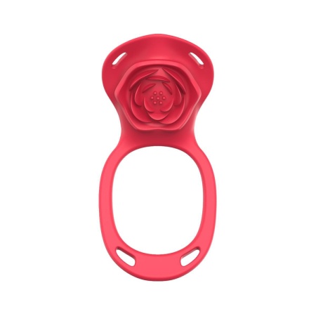 Stymulator łechtaczki Teazers Wearable Clitoral Stimulator Harness Red - regulowana uprząż z pilotem, 9 trybów, 137 g - 4