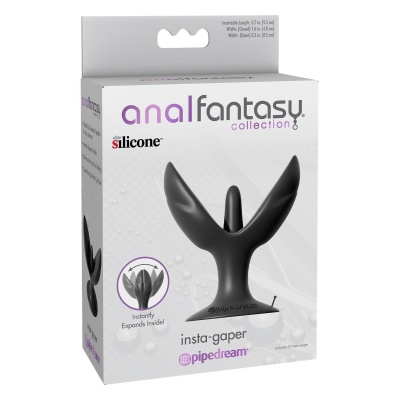 ANAL FANTASY COLLECTION INSTA-GAPER BLACK - 1 2