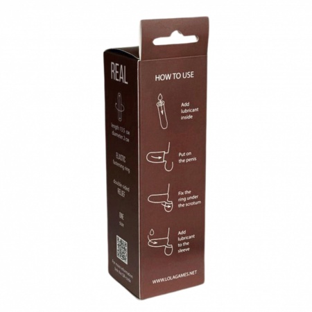 Penis sleeve Real Extra Sense Bubbles - 6