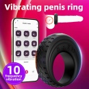 App-Controlled Vibrating Cock Ring - 9