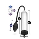 Pompa próżniowa do prącia VX101 - manualna pompka balonowa, cylinder 24,1 cm - 5