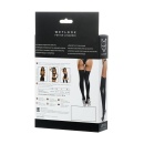 Glossy Shiny Wetlook stockings LOTIS - black S - 5