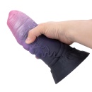 Dildo Power Monsters Dreadful Fiend marki NS Novelties o mackowatej teksturze, 24 cm - 6