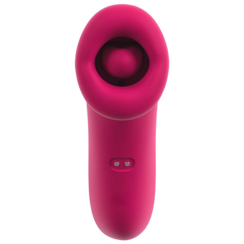 Masażer ssąco-wibracyjny Oral Fun Sucking Mouth Vibrato z silikonową końcówką, 3 tryby ssania, 10 wibracji, 14,5 cm - 3