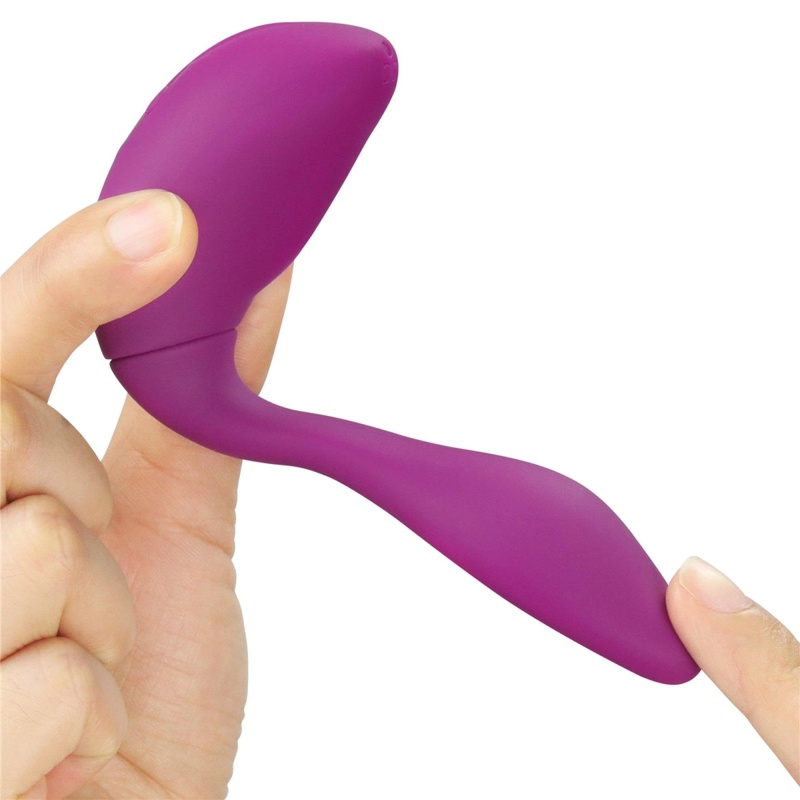 Wibrator Double Rush – 9 cm, silikon, wodoodporny, podwójna stymulacja - 8