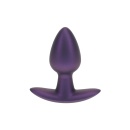 Smooth Silicone Anal Plug - Small - 2.6 / 6,5 cm - Metallic Purple - 1