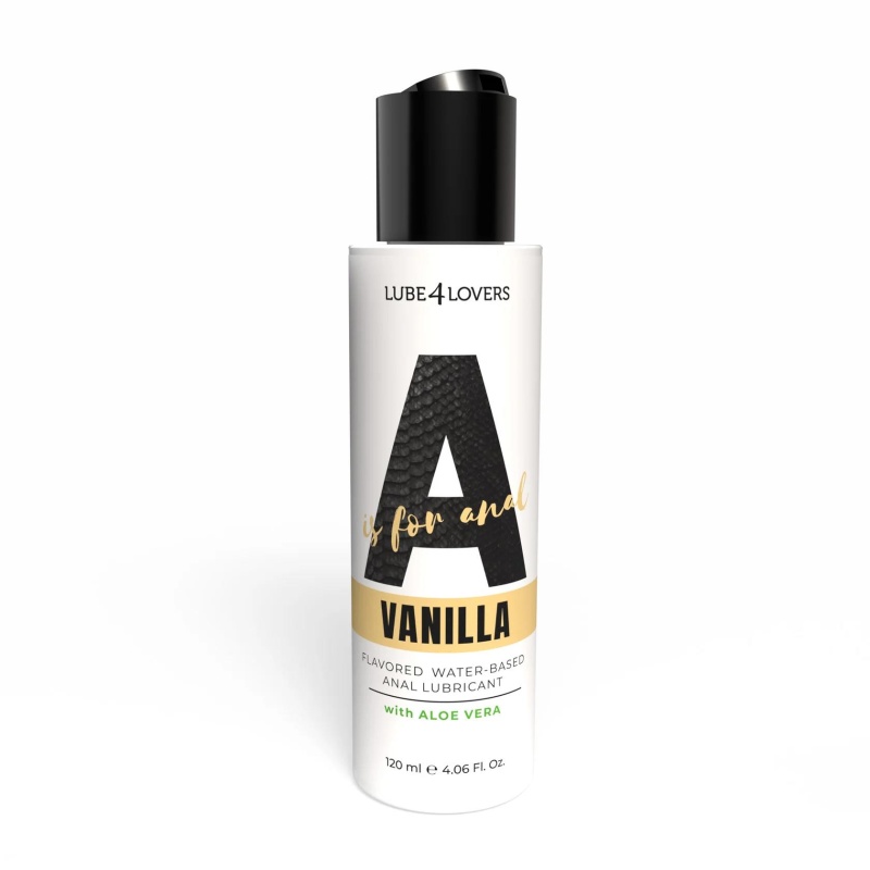 Lubrykant analny A Is for Vanilla 120 ml – nawilżający, waniliowy - 1