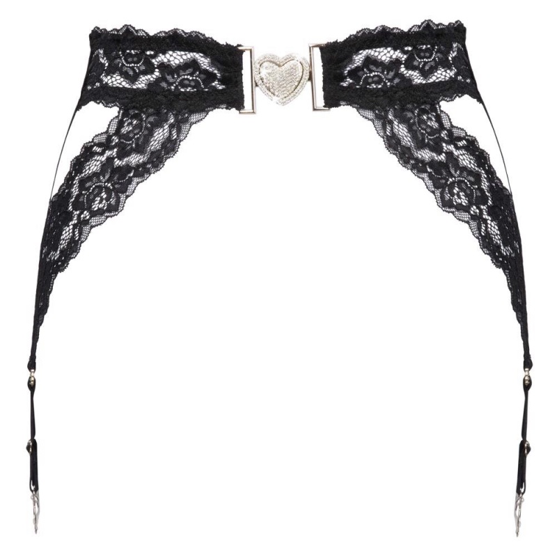 Suspender Belt heart L/XL - 6