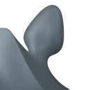 Wibrujący korek analny Satisfyer Booty Absolute Beginners 1 - stożkowa końcówka 7,7 cm, silikon medyczny, podstawa 73 mm, IPX7 - 2