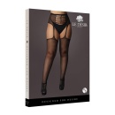 High-Waist Garterbelt Stockings - Plus Size - 2