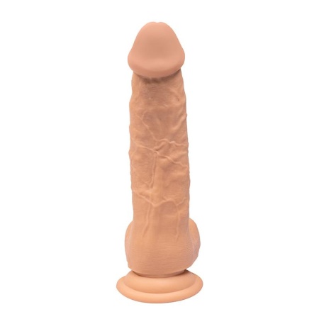 Rotacyjny Vibro Dildo 22 cm - 10 trybów wibracji i rotacji, średnica 5 cm - 5
