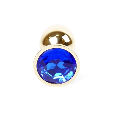 MyLove Toys - Jewellery Gold PLUG- Dark Blue - 1 2