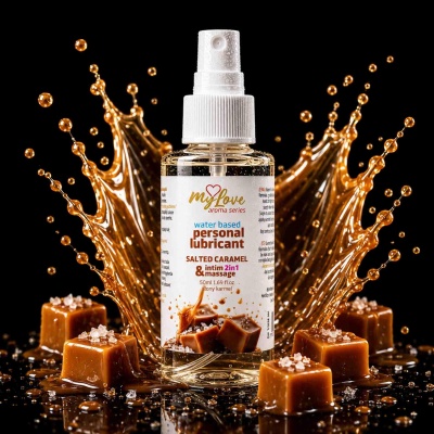 Lubrykant wodny do masażu 2w1 Aroma Series Salted Caramel 50 ml - 1